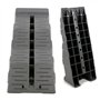 Fiamma Jumbo Lot de 2 cales d'équilibrage - Charge max. 5 000 kg, 58 x 6/11 x 14 cm - Pour caravane/camping-car
