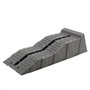 Fiamma Jumbo Lot de 2 cales d'équilibrage - Charge max. 5 000 kg, 58 x 6/11 x 14 cm - Pour caravane/camping-car