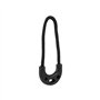 FILFEEL Lot de 10 cordons de fermeture éclair pour sac à dos - Noir