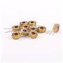 sourcing map 10 Pcs Inducteur toroïdal noyau Choke fil vent Wound 22uH 21mOhm 3A Coil bobine induction Inductance