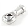 sourcing map Palier à Roulement Embout à Rotule 8 mm de diamètre intérieur M8 Filetage femelle Métal