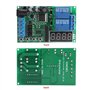 Carte Contrôleur de Moteur DC 5V-24V 83mA, Contrôleur de Moteur Avant/Arrière avec Relais Temporisé, Relais de Cycles Temporels,