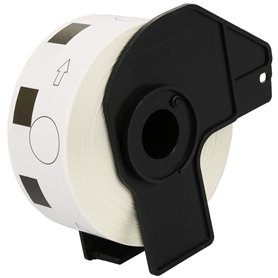 Cartridges Kingdom DK11218 DK-11218 24mm x 24mm Papier Étiquettes rondes compatible pour BROTHER P-Touch Imprimantes