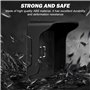 Sporgo Lot de 2 housses de protection contre la pluie pour sonnette de porte : plastique étanche, anti-éblouissement, protection