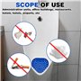 Lot de 15 tamis d'urinoir parfumés : filtre d'urinoir parfumé - Insert universel - Protection anti-éclaboussures - Désodorisant 