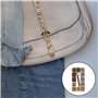 Nizirioo Lot de 360 Rivets pour Cuir 3 Couleurs à Double Capuchon, 3 Tailles Avec Maillet en Caoutchouc, Boutons Pression Avec P