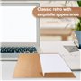 Chemise Cartonnée en Papier Kraft: YIDM 10 Stück Chemise Cartonnée avec Rabat A4 Sous Sac de Fichier en Papier Kraft Dossier de 