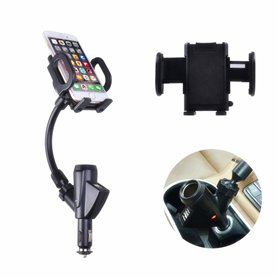 GS de Voiture Support Universel pour téléphone Portable Support Autres Dual USBchargeur de Voiture Allume-Cigare Adaptateur d'al
