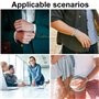 Eniyou 5 Pcs Bracelet Homme Acier Bracelet Acier Inoxydable Homme Gourmette Homme Bracelet Homme Acier Inoxydable Bracelet Homme