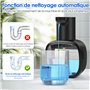 LustLocke Distributeur de Savon Automatique, 500ml Distributeur de Savon Mural, Distributeur de Savon Électrique avec Capteur, D