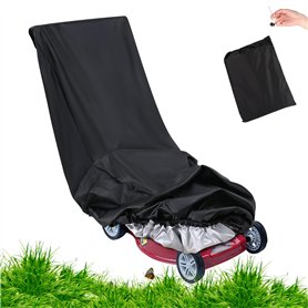 TNOMSNO Housse pour tondeuse à gazon imperméable 420D