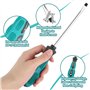 TNOMSNO Kit de Tournevis Magnétique, 10 pièces Coffret Tournevis Kit de Tournevis avec 5 Tournevis Plats, 5 cruciformes, Tournev