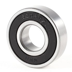 sourcing map Roulement 6203RZ 40x17x12mm à billes à gorge profonde