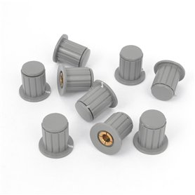 sourcingmap 9 pièces de rechange Audio contrôle du volume potentiomètre Boutons 4 mm de diamètre