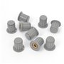 sourcingmap 9 pièces de rechange Audio contrôle du volume potentiomètre Boutons 4 mm de diamètre