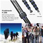 Koolehaoda Caméra Aluminium Monopode avec Base de Support de trépied Hauteur étendue 168 cm pour Camera vidéo Photographie Rando