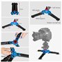 Koolehaoda Caméra Aluminium Monopode avec Base de Support de trépied Hauteur étendue 168 cm pour Camera vidéo Photographie Rando