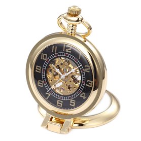 Infinite U Montre de Poche Mécanique pour Homme Femme