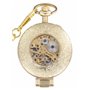 Infinite U Montre de Poche Mécanique pour Homme Femme, Unique Angle Droit Remontage Manuel Montre de Poche Mécanique Noir Chiffr