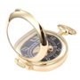 Infinite U Montre de Poche Mécanique pour Homme Femme, Unique Angle Droit Remontage Manuel Montre de Poche Mécanique Noir Chiffr