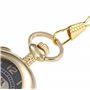 Infinite U Montre de Poche Mécanique pour Homme Femme, Unique Angle Droit Remontage Manuel Montre de Poche Mécanique Noir Chiffr