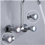 Clockjuan Lot de 2 couvre-têtes de robinet de rechange pour robinet froid et chaud de salle de bain et évier de cuisine, pièces 