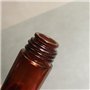 SquarezhenBo Lot de 2 flacons roulants en verre marron de 50 ml pour huiles essentielles, flacons à bille roulante, flacons à bi