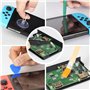 HARIKIKI 2 Analogiques Joystick 3D de Rechange pour Manette Joy-Con de Nintendo Switch avec Tournevis et tri-Wing à épiler, kit 