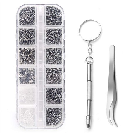 Becory Kit de réparation de lunettes