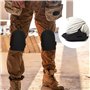 Lot De 4 Genouillères Pour Le Travail, Genouillères De Jardinage, Genouillères Imperméables, Équipement De Protection Antidérapa