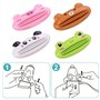 CVDYWDJIE 4 Pièces Presse-Dentifrice, 1 Pièce Porte-Brosse À Dents, 1 Pièce Porte-Dentifrice, Presse-Tube Créatif De Dessin Anim