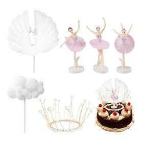 3 Statues D'Ornement De Ballerine