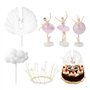 3 Statues D'Ornement De Ballerine