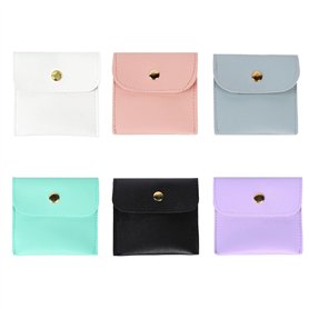 Sac De Rangement En Cuir Pu 6 Pièces