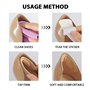 Lot de 10 paires de talonnettes autocollantes universelles anti-usure pour enfants et femmes