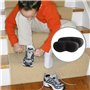 Lot de 10 paires de talonnettes autocollantes universelles anti-usure pour enfants et femmes