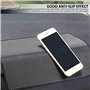 Tapis antidérapant pour tableau de bord de voiture avec chiffon en microfibre, coussin de fixation en silicone, anti-vol pour in