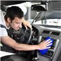 Tapis antidérapant pour tableau de bord de voiture avec chiffon en microfibre, coussin de fixation en silicone, anti-vol pour in