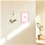 HDGSAFD 6 Morceaux d'affiche Esthétique Rose, Affiche De Mode Mignonne pour Filles, Bricolage d'art Mural Dessin Ornements Suspe