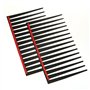 Lot de 2 autocollants pour cils de voiture - Autocollants pour cils de voiture - Autocollants noirs pour phares - Décoration int