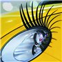 Lot de 2 autocollants pour cils de voiture - Autocollants pour cils de voiture - Autocollants noirs pour phares - Décoration int