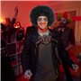 1 Perruque Bouclée, 1 Verres Et 1 Barbe, Accessoires De Cosplay, Perruques De Personnalité Rétro, Fournitures De Pansement De Fê