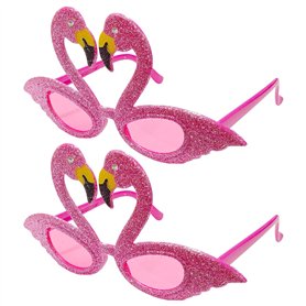 OAOSDH 2 Morceaux De Lunettes Flamants