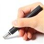 Dwawoo Taille-Crayon de Golf,Club de Golf Sharpener Outil de Rainurage Carré Nettoyeur de Rainure de Club Golf(Noir)