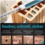 VOOXA Lot de 10 mélangeurs statiques de qualité supérieure pour mortier composite, en plastique, compatible avec toutes les cart