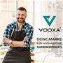 VOOXA Lot de 10 mélangeurs statiques de qualité supérieure pour mortier composite, en plastique, compatible avec toutes les cart