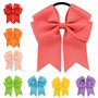 iwobi 20 Pièces élastiques à Cheveux Filles, Elastiques Cheveux de Corde Noeud Papillon Anneau Cheveux Ornements(Couleur aléatoi