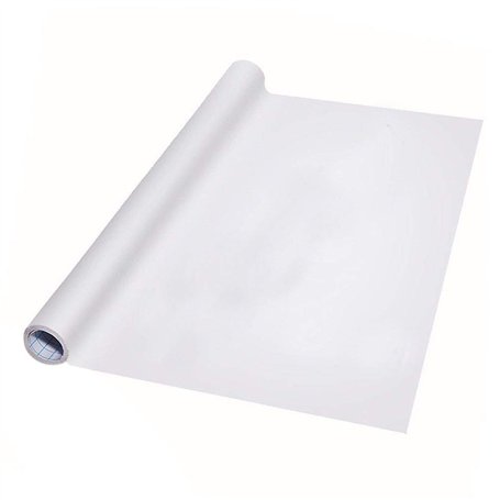 Jzhen Tableau Blanc Effaçable à Sec Rouleau Adhésif Multifonction Ardoise Effaçable (200 X 45cm)