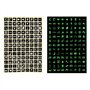 Autocollant Lumineux De Voiture, Autocollants Pour Boutons Multifonctions Voiture Lumière Commutateur Relais Décoration Autocoll