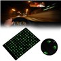 Autocollant Lumineux De Voiture, Autocollants Pour Boutons Multifonctions Voiture Lumière Commutateur Relais Décoration Autocoll